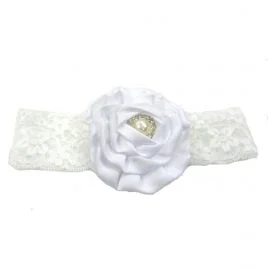 Baby Headband – White