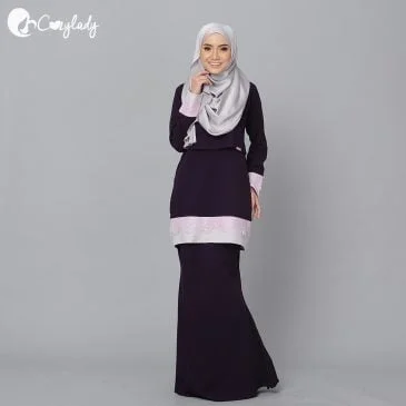 Lacey Kurung – Purple