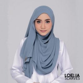 Kaliela Premium Shawl – Slate Grey