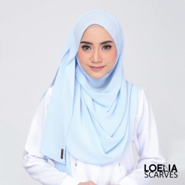 Kaliela Premium Shawl – Maya Blue