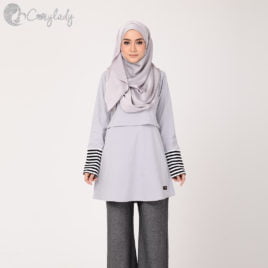 Stripe T – Grey