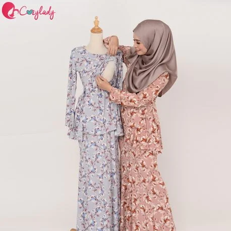 Baju kurung menyusu selak 15